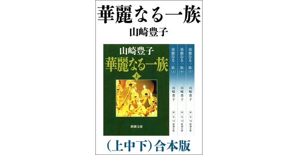 山崎豊子／著「華麗なる一族（上中下） 合本版」| 新潮社の電子書籍