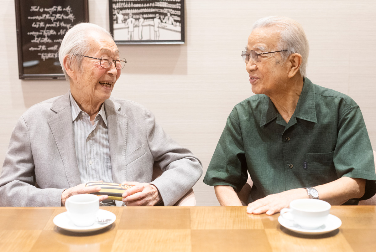 黒井千次と阿刀田高