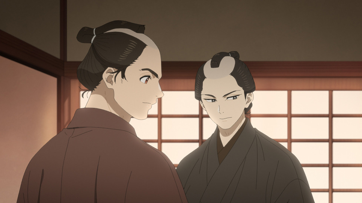 佐助(左)と仁吉(右)。アニメでは仁吉の失恋話が……