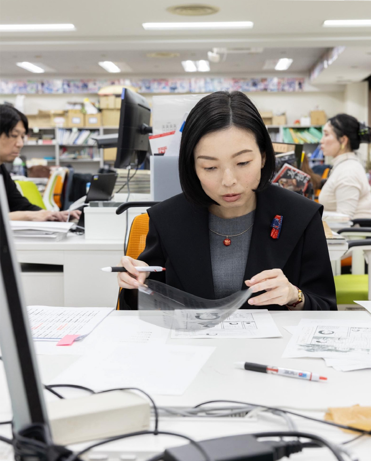 「写植指定」をされる彬子女王殿下